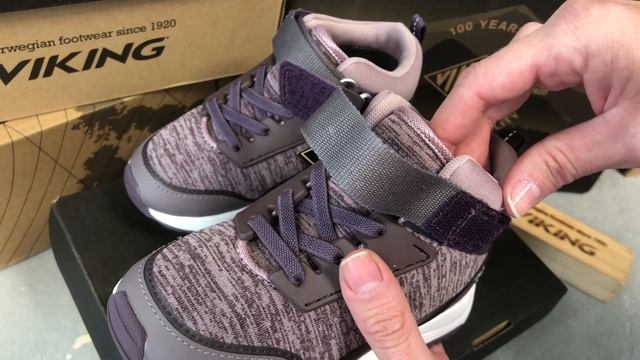 Ботинки Viking Arendal Mid GTX Plum/Dusty Pink смотреть онлайн