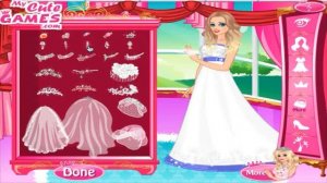 Игра для девочек "Одевалка на свадьбу"