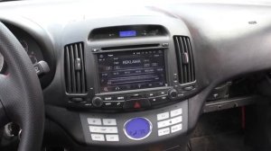 Магнитола LeTrun на Hyundai Elantra 2008 года