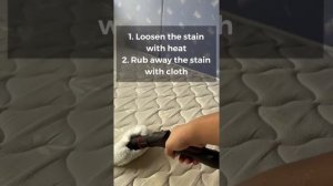 Karcher SC 5 - How to Steam Clean a Mattress