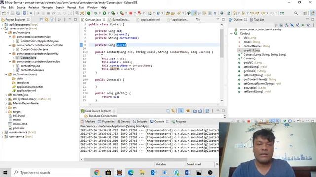 Microservice using Java Spring Boot
