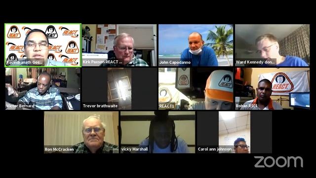 Special REACT Virtual End-of-Year Get Together via Zoom - Saturday 19th December 2020 смотреть онлайн