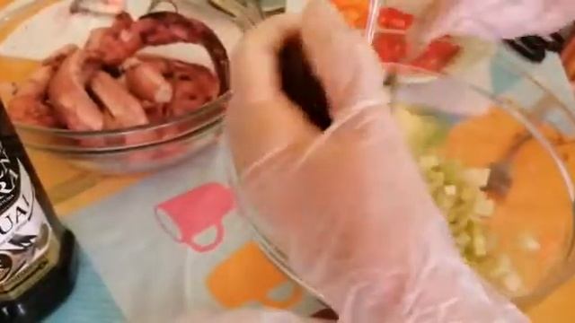 Салат с осьминогом. смотреть онлайн