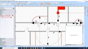 Пример расчета сложной площади пожара. (Пожарная тактика) Дополнение