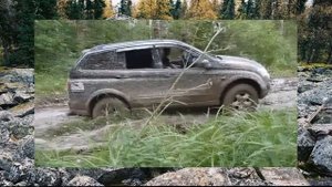 #114. SsangYong Kyron преодолевает грязь