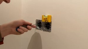 Установка розеток JUNG . Одно удовольствие!!!