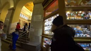 361. Обед в столовой СПб. Провожаем Марину на Московский вокзал. Сколько стоит камера хранения?