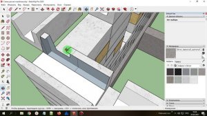 SketchUp Рисуем✍️угловые U блоки в проекте дома🏠