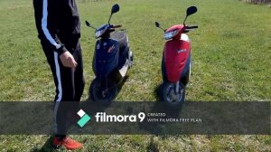 Обзор Honda Dio af 34 спортивный вариатор!+ сравнение с Honda Dio 35!