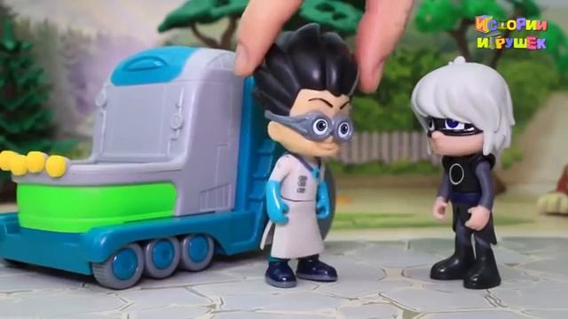 Видео с игрушками Герои в масках - Голодный желудок! Самые новые игрушечные мультфильмы..mp4 смотреть онлайн