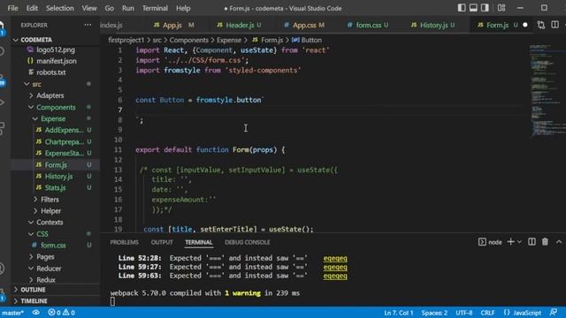 React CSS Tutorial: Add Styled Components In Project Design With Code Optimization