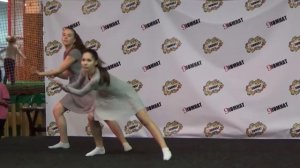 Современный сценический танец (контемпорари). Танцевальный дуэт девушек. Кубок 9 комнат-2015
