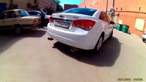 Chevrolet Cruze 1,8 L обзор спортивной выхлопной системы MUTE