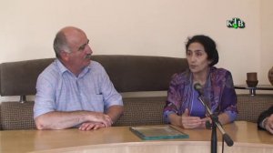 Награждение автора фильма "Сулейман Стальский район" Н. Джамаловой