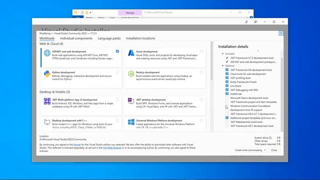 Visual Studio 2022 missing all items in Add New Item panel