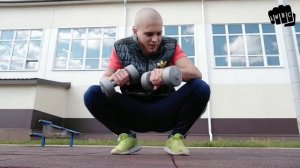 #2 Упражнения с гантелями статика