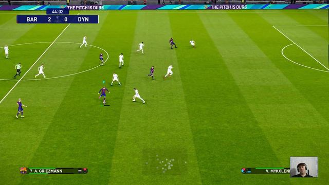 Barcelona vs Dynamo Kyiv | Champions League 2020 | PES 2021 Gameplay PC смотреть онлайн