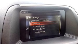 Connect phone via Bluetooth 2016 Mazda CX-5