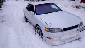 Первый снег. Тойота Марк 2.Toyota mark ||. GX90