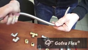 Гофрированные трубопроводы из нержавейки GOFRAGLEX