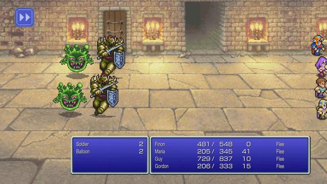 FINAL FANTASY II Pixel Remaster Finding Goblin Prince
