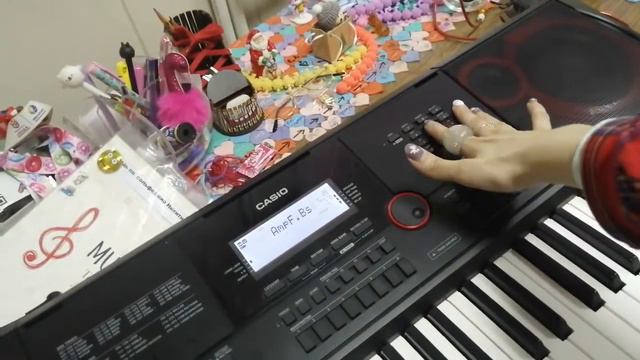 Casio CT-X3000. Выбор тембра. Функция Tone смотреть онлайн