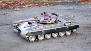 Модель танка Т-72