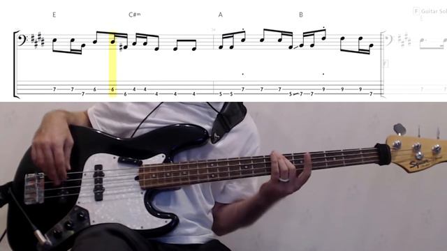 Santeria by Sublime - Bass Cover (tablature & notation included)