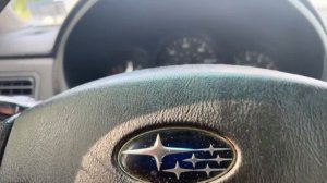 2000-2005 Subaru Forrester 2.4L idle relearn