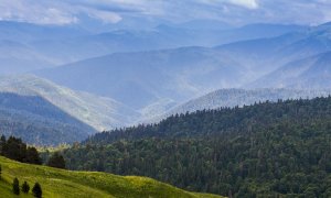 Летняя зарисовка плато Лаго-Наки