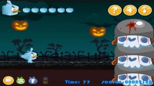 Angry Birds Halloween Adventure - Mini Game Online