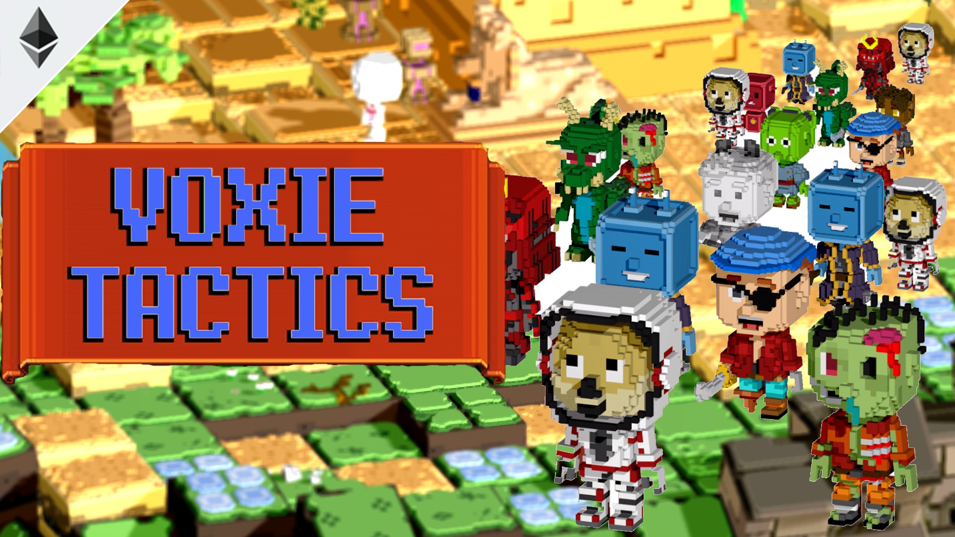 Voxie Tactics - RETRO-STYLED TACTICAL RPG Игра (GameFi,Play To Earn,NFT)