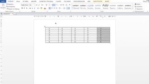 Автоматическая нумерация ячеек в таблице Ворд