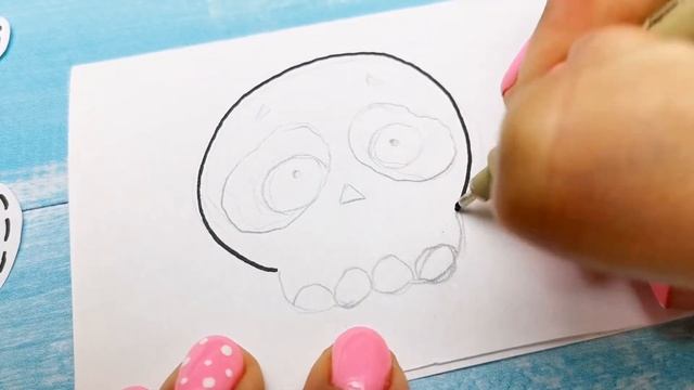 ?Идеи для наклеек на ХЭЛЛОУИН/рисунок на хэллоуин смотреть онлайн