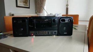 SONY CFS-W430S BOOMBOX RADIO CASSETTE RECORDER PLAYER