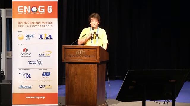 ENOG6: Peering Arithmetic - Alexander Azimov (RU) смотреть онлайн