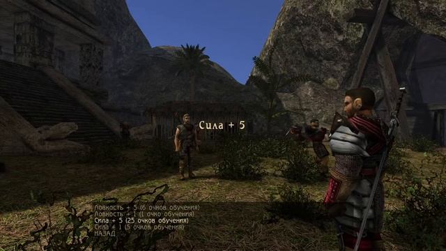 Скатти и Торус тренируют героя // Готика 2 НВ смотреть онлайн