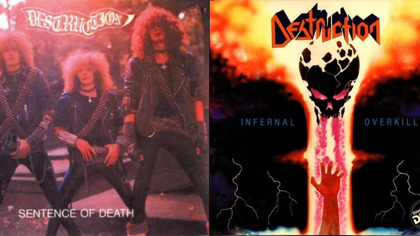 Destruction - Sentence Of Death (EP) & Infernal Overkill - 2001 Re-Issue - (1984 - 1985 ) Full ALbum