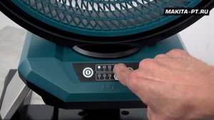 Makita DCF301 Аккумуляторный/сетевой вентилятор с 3 режимами выбора скорости потока | НОВИНКА 2022
