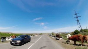 Автодорога из Абазы в Абакан. Таймлапс, Июнь 2024 #хакасия #абаза #абакан