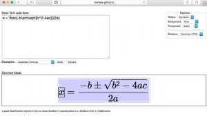 MathJax a11y tool demo -- VoiceOver with Safari on OSX