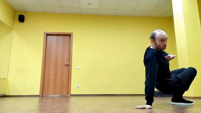 Брейкинг Видеоурок № 16. Общий - Footwork on the knees смотреть онлайн