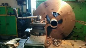 Изготовление конусной резьбы на буровой трубе