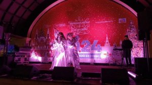 Винтаж - Родные люди. Фестиваль "Путешествие в Рождество", Площадь Славы.