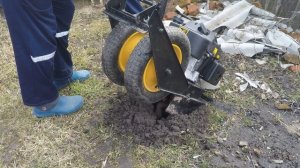 Заводим двигатель Champion 160 VK ЛАПЛОШ ™ с фрезами