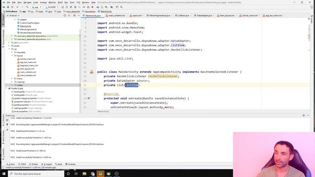 Энциклопедия "Do You Know?" / Урок 6 / Android Studio уроки смотреть онлайн