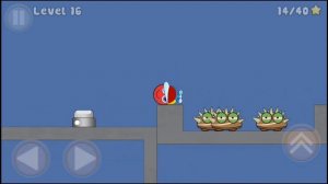 красный шар и соня.игра мультфильм. несносный красный шар. red ball. game