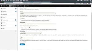 Drupal 8 Basics #13 - How To Create A Menu