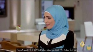 Кафе Аль-Джазиры - 1, передача на арабском с субтитрами.