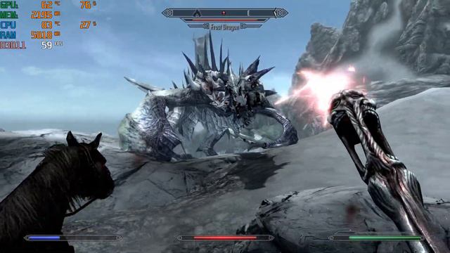 The Elder Scrolls V: Skyrim Anniversary Edition running on GTX 1650 | Ryzen 5600h смотреть онлайн